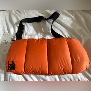 Lanvin Orange Bump Puffy Bag